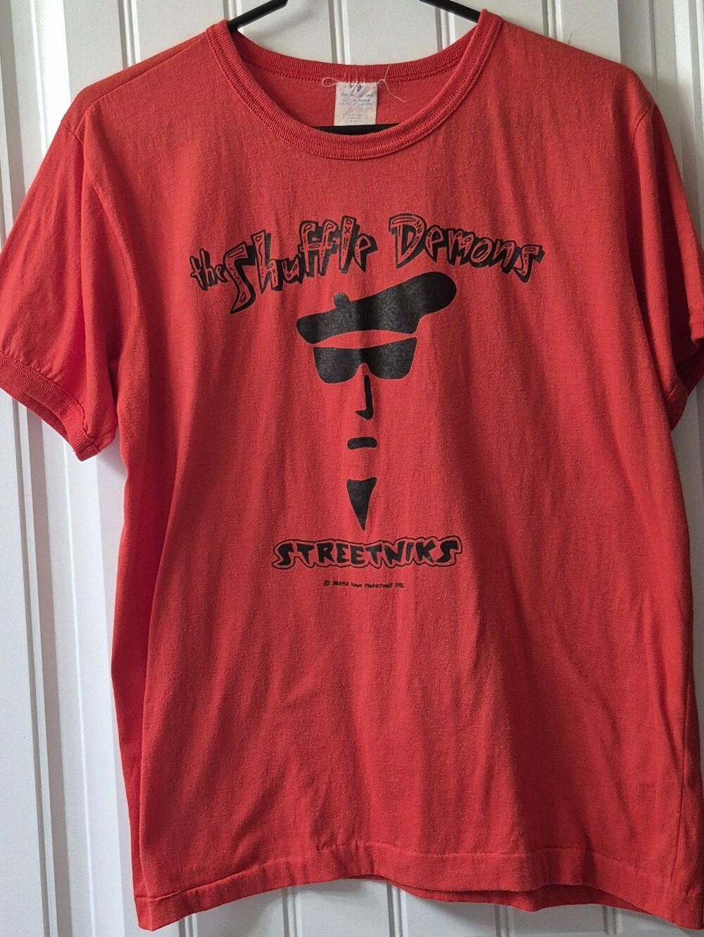 Vintage 1986  Shuffle Demons Streetniks Candian Jazz Funk  Band T Shirt